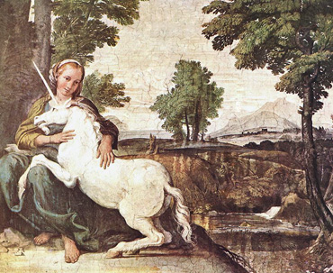 The maiden and the unicorn, Domenichino, Rome